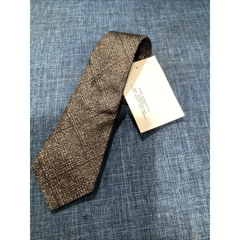 NWT Banana Republic Men's Neck Tie Charcoal